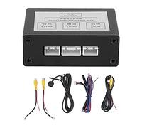 Seprendi Conmutador de cámara de visión frontal para coche, convertidor de cámara de aparcamiento, cámara de visión delantera y trasera, caja de control de canal