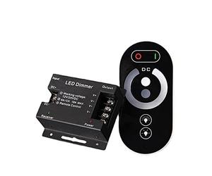 Seprendi Controlador portátil de 6 teclas LED de atenuación táctil, regulador de luz LED, monocromático, 12-24 V, 18 A