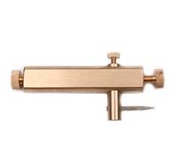 Seprendi Cuchillo de enhebrado para violín, herramientas para hacer violín, herramienta de enhebrado de violín, aguja de puntuación de latón puro, herramienta de fabricación de violín