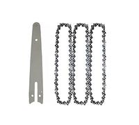 Seprendi Guía de cadena de motosierra de 1/4 de 6 pulgadas, eléctrica portátil de 6 pulgadas, mini motosierra, hoja de , accesorios de cadena de de poda