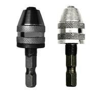 Seprendi HexDrill Chuck Destornillador sin llave, adaptador de destornillador de , abrazadera de motor eléctrico, accesorio hexagonal de 0,3 a 8 mm
