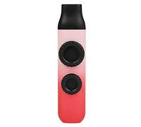 Seprendi Instrumento de acompañamiento de guitarra ABS de rendimiento profesional de doble película, rojo y