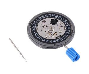 Seprendi NH35A Reloj Mecánico Movimiento Alta Precisión Fecha a las 3 Datewheel 24 Joyas Automático Automático Negro, Negro y plateado.