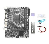 Seprendi Placa base de sobremesa H510+cable +deflector+grasa térmica LGA1200 DDR4 Gigabit LAN para CPU I3 I5 I7 10/11Th Series