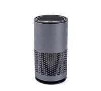 Seprendi Purificador de aire para coche, filtros Hepa, purificador de escritorio, recargable por USB, difusor de aire portátil, color gris