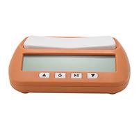 Seprendi Reloj de ajedrez, temporizador digital de ajedrez y temporizador de juego, reloj profesional portátil multiusos , amarillo