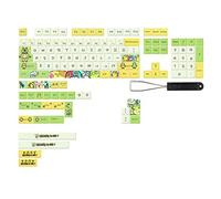 Seprendi Teclado PBT XDA de 135 teclas de sublimación de cinco caras para teclado mecánico