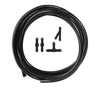 Seprendi Tubo de manguera universal de 2 m para limpiaparabrisas con conector T Y recto para bomba de faros delanteros