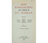 Sept Romanciers Au-delà Du Roman (ebook)