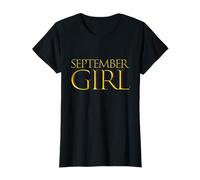 September Girl Birthday Month Gift For Women Born In Sept Camiseta