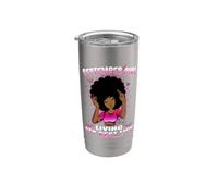 September Girl Living My Best Life Womens Funny Birthday Vaso térmico de acero inoxidable de doble pared