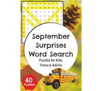 September Surprises Word Search: Puzzles for Kids, Teens & Adults