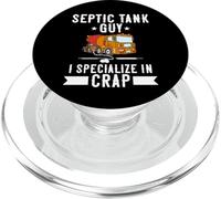 Septic Tank Installer Service Man Sewage - I Specialize In PopSockets PopGrip para MagSafe