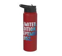 Septiembre 1952 Año 1952 Retro 1952 Vintage Edición Limitada Stainless Steel Insulated Water Bottle