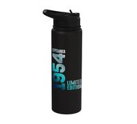 Septiembre 1954 Año 1954 Cumpleaños Edición Limitada Stainless Steel Insulated Water Bottle