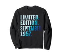 Septiembre 1957 Año 1957 Retro 1957 Vintage Edición Limitada Sudadera