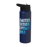 Septiembre 1958 Año 1958 Retro 1958 Vintage Edición Limitada Stainless Steel Insulated Water Bottle