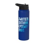 Septiembre 1960 Año 1960 Retro 1960 Vintage Edición Limitada Stainless Steel Insulated Water Bottle