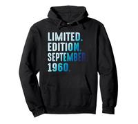 Septiembre 1960 Año 1960 Retro 1960 Vintage Edición Limitada Sudadera con Capucha
