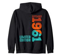 Septiembre 1961 Año 1961 Retro 1961 Vintage 1961 Desde 1961 Sudadera con Capucha