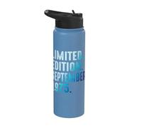 Septiembre 1975 Año 1975 Retro 1975 Vintage Edición Limitada Stainless Steel Insulated Water Bottle