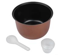 Septoolshop Arroz para cocina de repuesto interior de aleación de aluminio antiadherente con marcas de medición para ayudar a cocinar arroz y sopas con precisión (5 L)