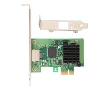 Septpenta Adaptador de Red de Puerto Único 2.5G I226 T1 PCI e X1, Adaptador de Servidor Gigabit Ethernet, Plug and Play, Diseño de Soporte Ventilado para Juegos/Oficina Puerto Ethernet RJ45