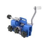 Septpenta Afilador de Motosierra, Haga Que su Motosierra Dure Más Tiempo, Fuerte y Duradero, Afilador de Motosierra de Manivela Portátil para La Mayoría de Las Sierras de Cadena y Motosierras(Azul)