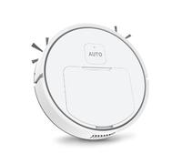 Septpenta Barredora de Suelos Inteligente, Filtrado de Alta Eficacia Desempolvado y Fregado, Admite Un Tiempo de Limpieza Prolongado, Barredora de Suelos Automática de Bajo Nivel Sonoro(Blanco)