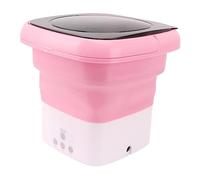 Septpenta Lavadora Portátil, Mini Lavadora de Alta Capacidad, Mini Lavadora Plegable, Tubo de Drenaje Autónomo para Ropa de Bebé, Ropa Interior O Artículos Pequeños, Apartamento, Dormitorio(UE（B）)
