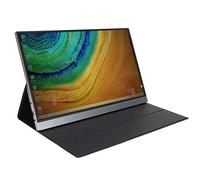 Septpenta Monitor Portátil, 1080P FHD 60HZ Pantalla IPS Ángulo de Visión de 170° Interfaz Tipo C Monitor de Viaje con Estuche Protector, Transmisión de Señal Estable Dos Modos para PS4