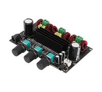 Septpenta Placa Amplificadora Digital, Chip Tpa3116d2, Placa Amplificadora de 2,1 Canales con Potenciómetro Incorporado, 80W Plus 80W Plus 100W DC 12 26V para Personalización de Sonido