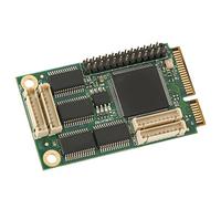 Septpenta Tarjeta Controladora Mini PCIE Ch384l, 24 Puertos Serie 8 MBps, 4S1p Multi I O Industrial Com1 Ltp1 Puerto para Expansión de Puerto Serie RS232 de Bus Pequeño, Compatible con Windows