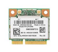 Septpenta Tarjeta Inalámbrica Rtl8723ae, Bluetooth 4.0 300M, Compacta y Compacta, Buen Rendimiento, Excelente Mano de Obra, Larga Vida Útil, Adaptador PCI E WLAN WiFi
