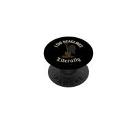 Sepulturero Trabajador del Cementerio cavando tumbas Equipo del Cementerio PopSockets PopGrip Adhesivo