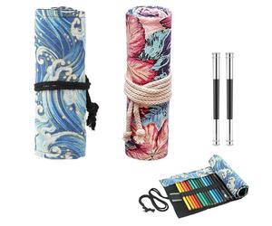 SEPWGUMD Estuche Escolar Aesthetic Grande - Organizador Óptimo para Material Escolar y Actividades de Colorear para los Jóvenes, Ideal para Libros Mandalas Colorear Adultos y Lapices Personalizados
