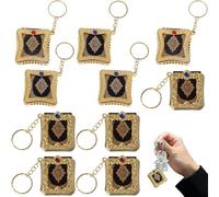 SEPWGUMD Libro En Miniatura Llavero Decorativo Bolso,El Recuerdo de Bautizo Perfecto - Biblia Católica y Regalos Cristianos - La Biblia Para Zoquetes y Más