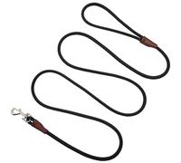 SEPXUFORE Correa para perro de 6 pies, 8 pies, 10 + colores clásicos, correa de escalada de nailon fuerte de 1/4 pulgadas y 1/2 pulgadas con conexión de cuero a medida, para mascotas pequeñas