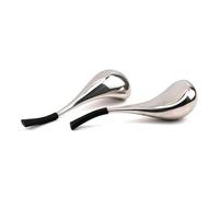 SEQ 143 mm Silver Facial Massage Globe - Cryotherapy Tool for Face Lifting, De-Puffing, Firming, and Skin Tightening