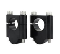 SEQLTWFC Compatible con Can-Am DS450 Arctic Cat1000 Thundercat DVX400 Abrazaderas de Montaje for elevadores de Manillar de Motocicleta de 7/8" y 22 mm(Black Riser 30mm)