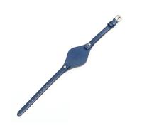 SEQLTWFC Compatible con Fossil ES3077 2830 3262 3060 4176 4119 Correa de reloj for mujer con bandeja Correa de cuero Pulsera de tamaño pequeño de 8 mm(Dark blue)