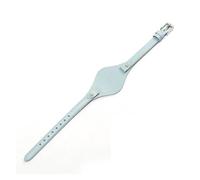 SEQLTWFC Compatible con Fossil ES3077 2830 3262 3060 4176 4119 Correa de reloj for mujer con bandeja Correa de cuero Pulsera de tamaño pequeño de 8 mm(Sky blue)