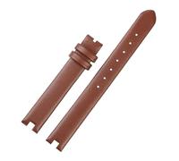 SEQLTWFC Compatible con Gucci vaca muesca Correa GC cadena YA141401 YA141501 señoras suave piel de becerro pulsera reloj 12x4mm 14x4mm 14x5mm 14x5mm, 14x4mm