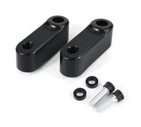 SEQLTWFC Compatible con Scrambler Speed Triple 1050 I Thruxton Tiger 900 M10*1.25 Adaptador de extensión de Espejo Elevador