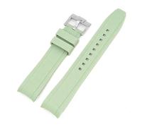 SEQLTWFC Correa de caucho suave 20 mm 22 mm Compatible con Rolex Submariner Sport Buceo Correa de reloj de silicona Compatible con Citizen Compatible con Omega MoonSwatch Compatible con Seiko 5(Seat h