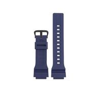 SEQLTWFC Correas AE-1400 compatibles con Casio MCW-200H/AE1500WH, correa deportiva de silicona y resina, correa de reloj de PU resistente al agua de 20 mm, accesorios(Blue-Black,MCW-200H-20mm)