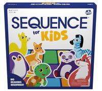Sequence for Kids - El Juego de Estrategia No se Requiere Lectura de Jax, Multicolor, 11 Pulgadas (2-4 Jugadores)