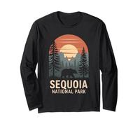 Sequoia National Park Camisa Vintage Sequoia Camisa Sequoia Manga Larga