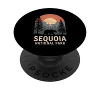 Sequoia National Park Camisa Vintage Sequoia Camisa Sequoia PopSockets PopGrip Adhesivo
