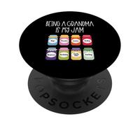 Ser Abuela es mi Mermelada - Abuela Nana Mimi Gigi PopSockets PopGrip Adhesivo